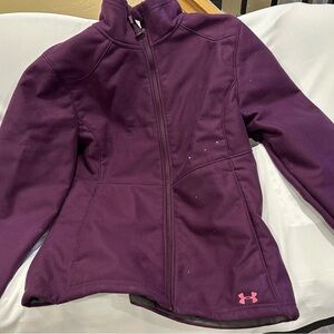 Under Armour Purple Fleece Jacket